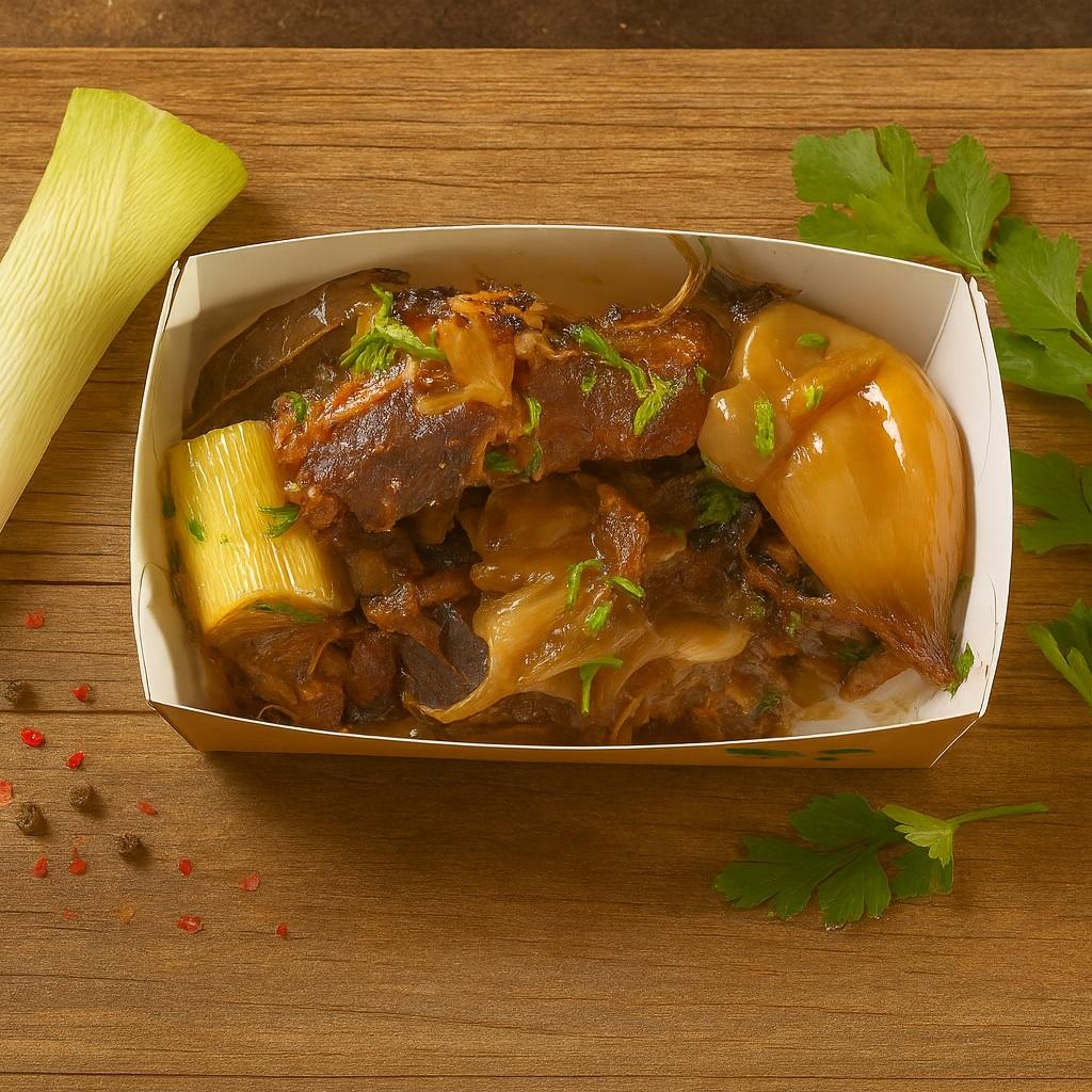 תבשיל צוואר טלה ובצלים